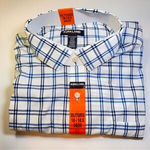 Kirkland Signature Men’s Performance Sport Shirts,Multicolor,XXL(18-18.5, 34/35)
